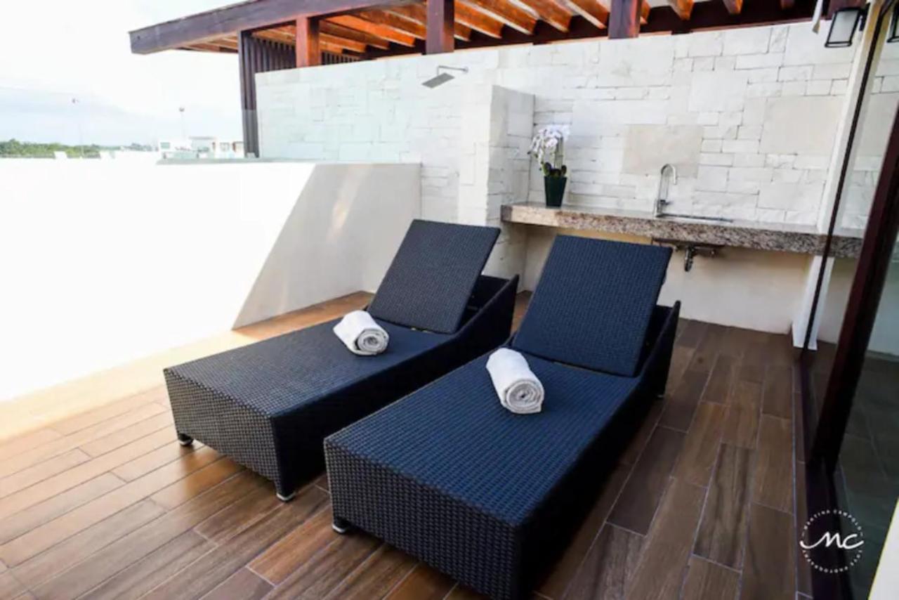 Appartement Blue Luxury La Veleta à Tulum Extérieur photo