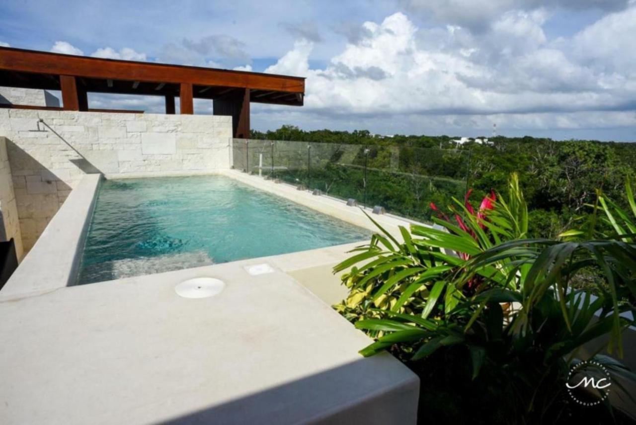 Appartement Blue Luxury La Veleta à Tulum Extérieur photo