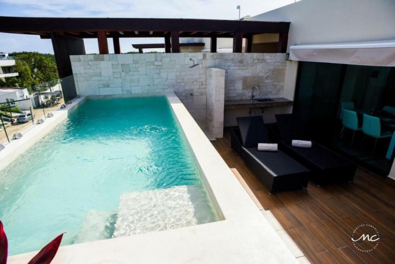 Appartement Blue Luxury La Veleta à Tulum Extérieur photo