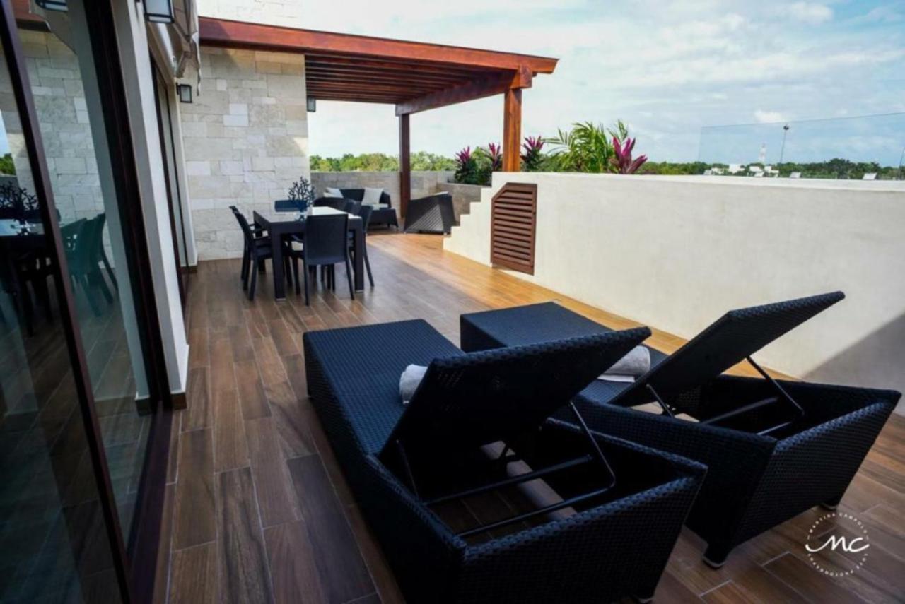 Appartement Blue Luxury La Veleta à Tulum Extérieur photo