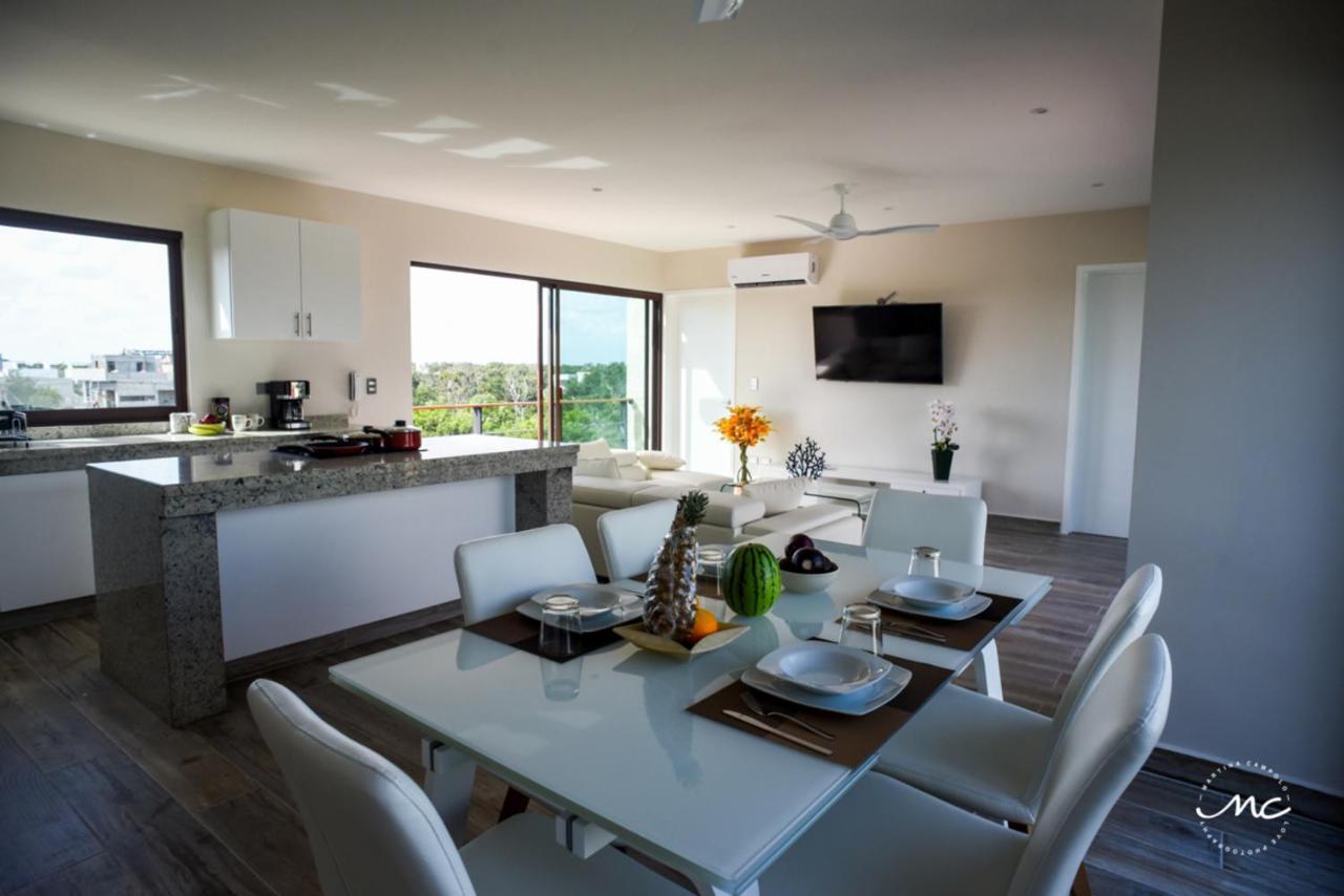 Appartement Blue Luxury La Veleta à Tulum Extérieur photo